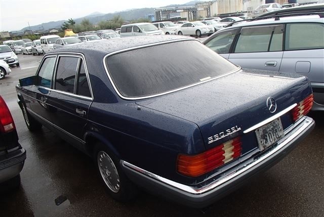 W126 S-class S560SEL в наличии из Японии