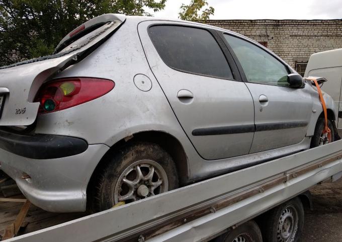 Разборка Пежо 206, авторазбор Peugeot 206