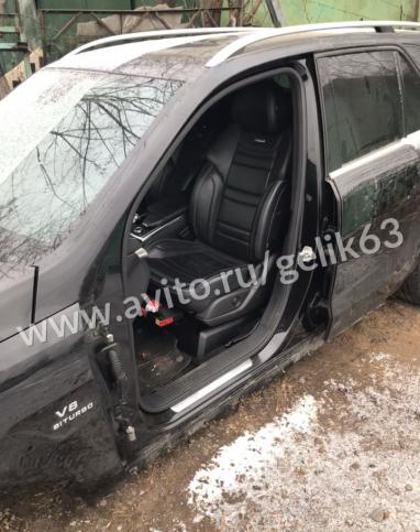 Кузов целиком кабина Mercedes ML166 ML63 двс М157