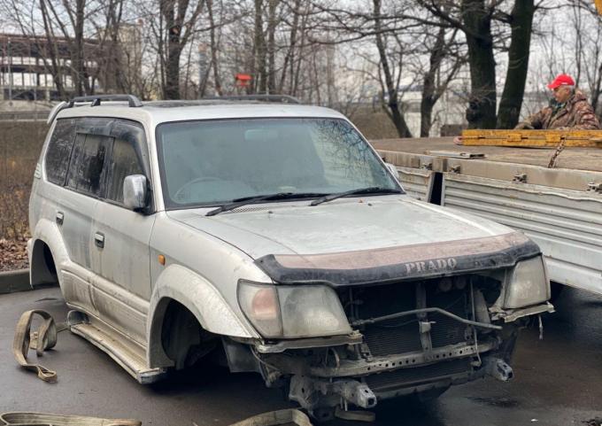 Дверь крыша четверть Toyota Land Cruiser 90