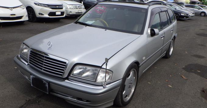 Mercedes w202 рестайлинг в разбор из Японии