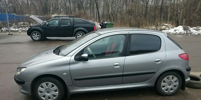 Разбор Peugeot 206 1.4