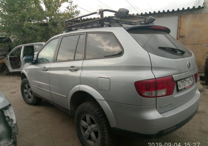 Разбор Ssangyong Kyron 2010 год серебристый