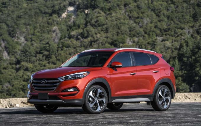 Hyundai Tucson 2017 по запчастям