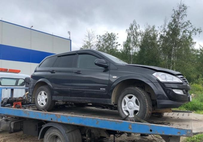 В разборе SsangYong Kyron G23D МКПП