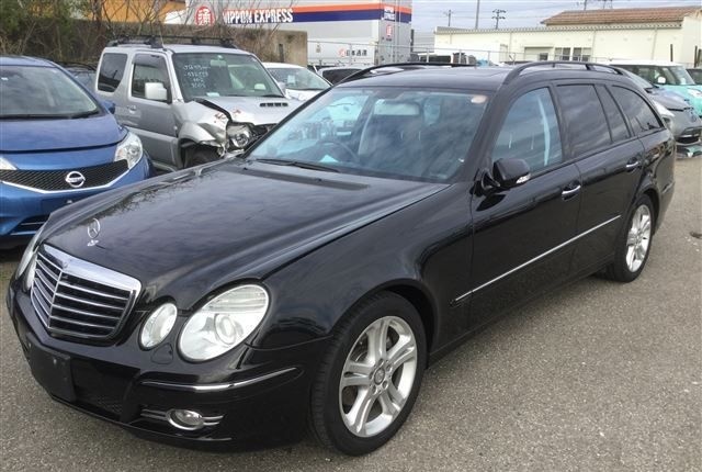 W211 CDI из Японии M642 в полный разбор