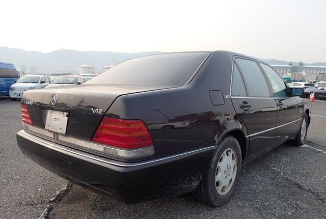 В разбор Mercedes W140 S600 дорестайл из Японии