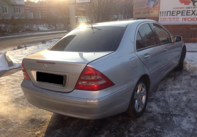 Разбор Mercedes C-Class W203 2.0 запчасти