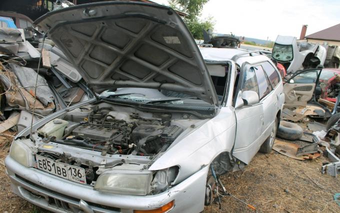 Разбор toyota corolla ae100