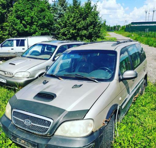 Kia Carnival I рестайл на запчасти J3 МКПП 2005г.в