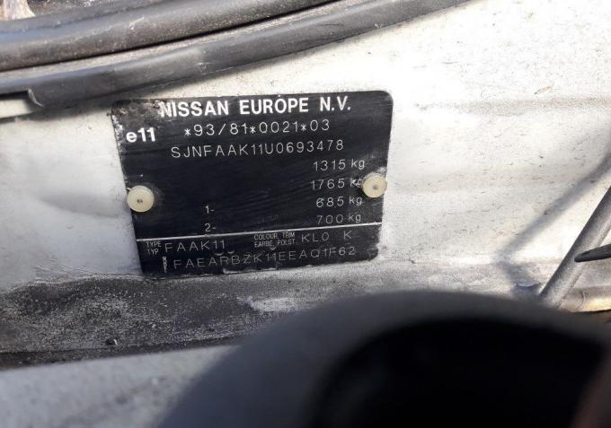 Разобран на запчасти Nissan Micra K11E 1992-2002