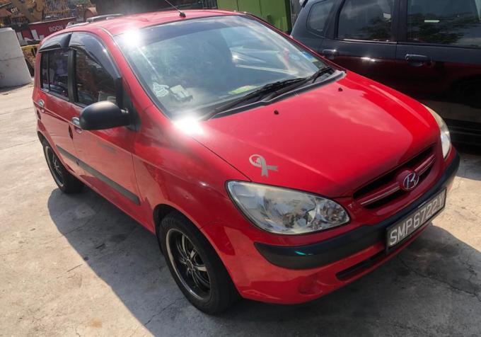 В разборе Hyundai Getz 2009г. 1,1л. 5мкпп