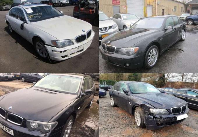 Запчасти на бмв 7 (Е65) BMW 7 series E65/E66