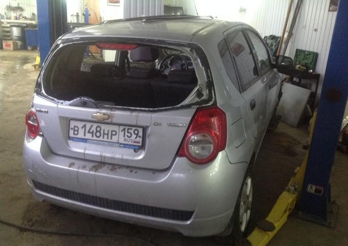 Chevrolet aveo на разборе