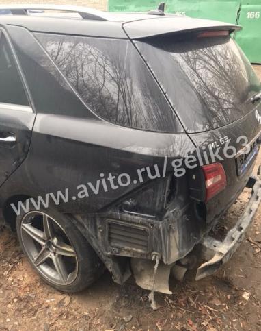 Кузов целиком кабина Mercedes ML166 ML63 двс М157