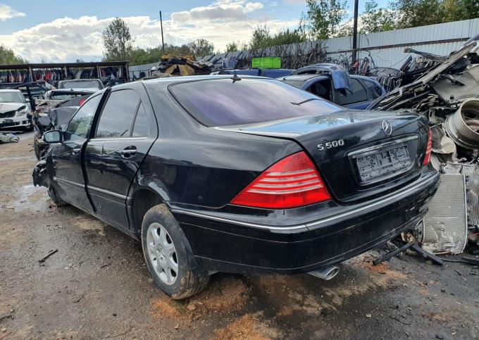 Mercedes w220 2003г 5.0 m113 рестайлинг в разборе