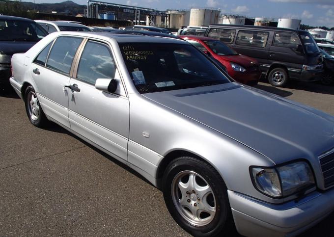 W140 S500 Из Японии в разбор 71 тысяча пробег