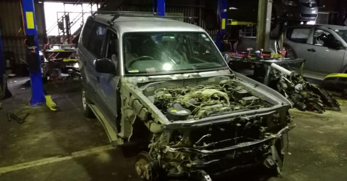 Разобран на запчасти Toyota Land Cruiser Prado (90