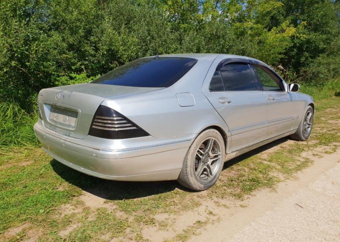 Mercedes S s430 w220 m113 v8 АКПП long серый запча