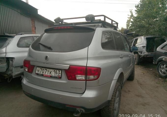 Разбор Ssangyong Kyron 2010 год серебристый