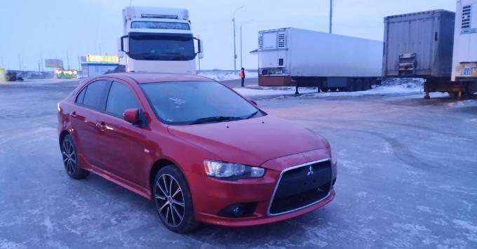 Митсубиси Лансер 10 Mitsubishi Lancer X в разборе