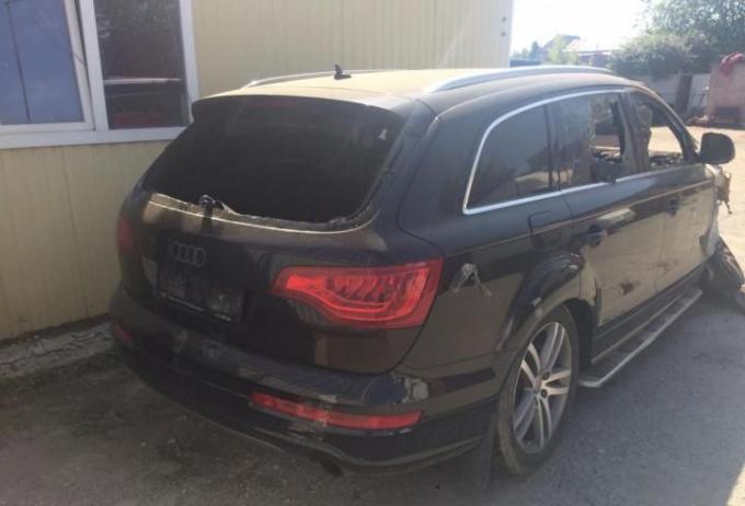 Audi Q7 4.2 л 2008 год на запчасти целиком