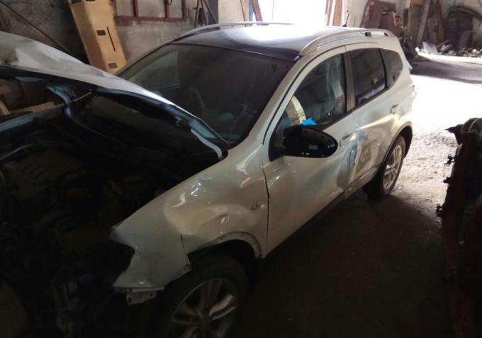 Разбор Nissan Qashqai+2 Ниссан Кашкай+2 2010 2.0