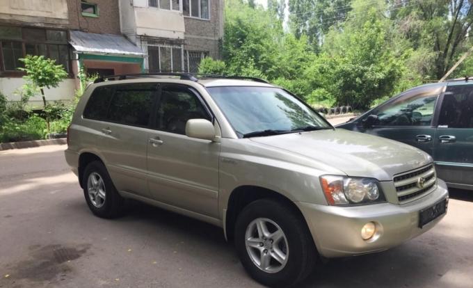 Разбор Тойота Хайлендер Toyota Highlander 2002