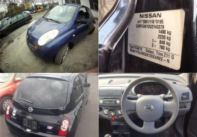 Ниссан Микра (К12) на запчасти Nissan Micra (K12)