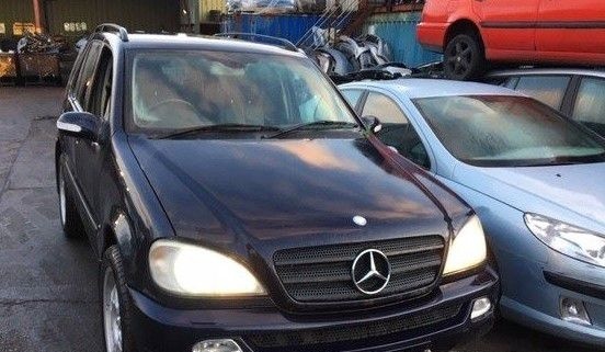 Автомобиль в разборе: Mercedes ML W163 1998-2004