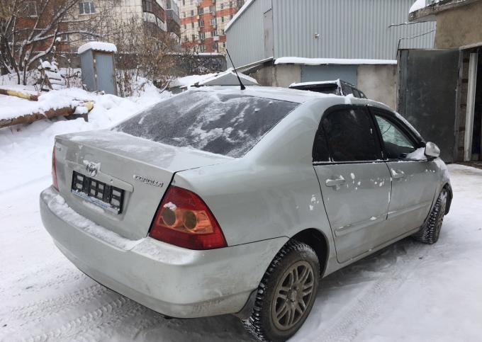 Toyota Corolla 120 3zz седан по частям