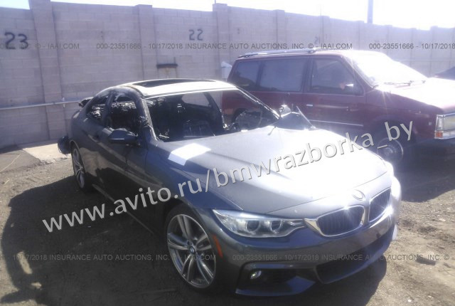 Разборка BMW 4 F32 cupe 3.5i бмв 4 Ф32 435i N55