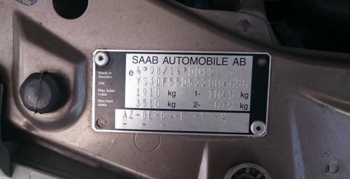 Разобран на запчасти Saab 9-3 1998-2002