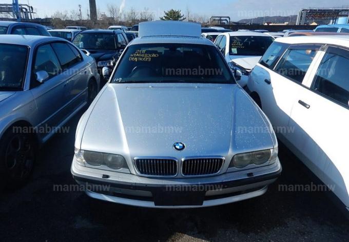 E38 740i M62B44 TU бмв BMW запчасти разбор Япония