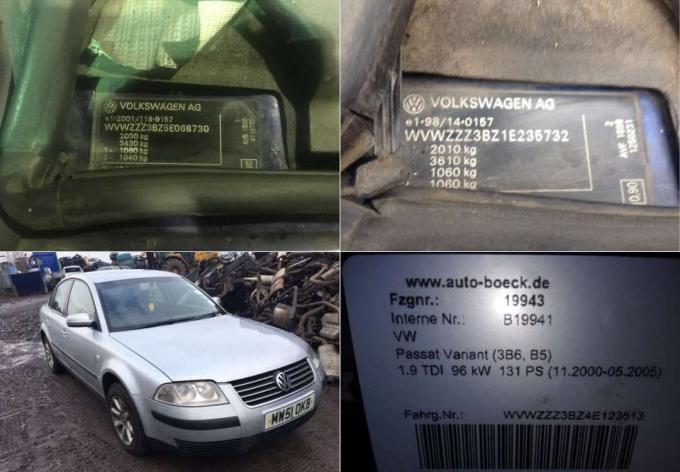 Разборка Фольксваген Пассат Passat B5+ (3B, GP)