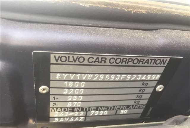 Разбор на запчасти Volvo S40 / V40