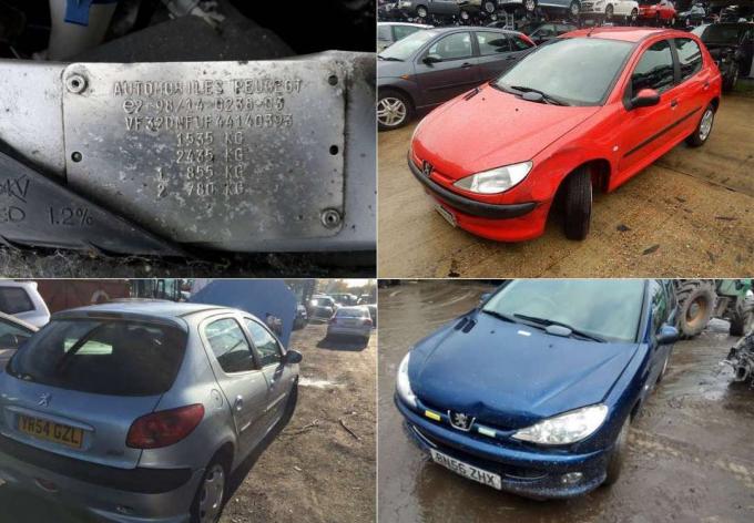 Разбираем Пежо 206 Peugeot 206