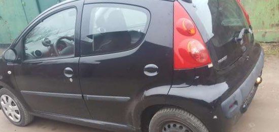 Peugeot 107 2010г на запчасти