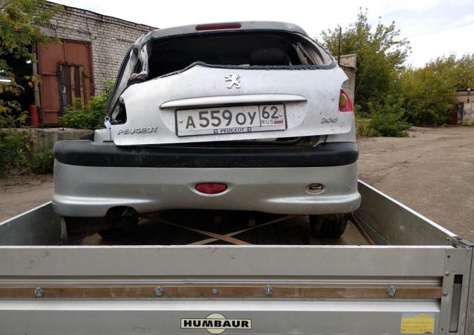 Разборка Пежо 206, авторазбор Peugeot 206