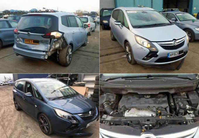 Опель Зафира Ц на запчасти Opel Zafira C