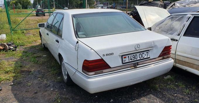 Mercedes benz w140 s600 в разбор