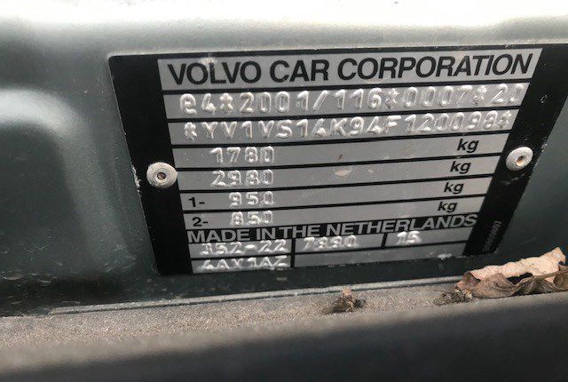 Разобран на запчасти Volvo S40 / V40 1995-2004