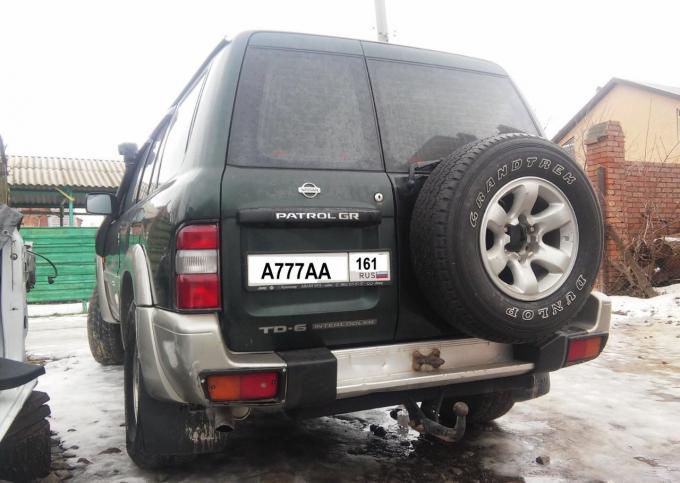 Разбор Nissan Patrol Y61 2.8 Rd28 2001 (1997-2009)