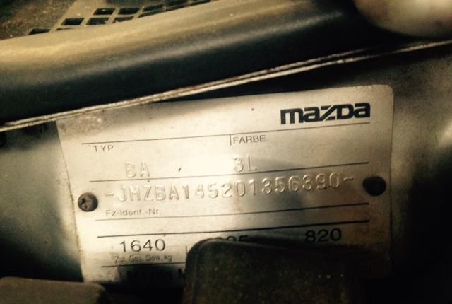 Разбор на запчасти Mazda 323 (BA)