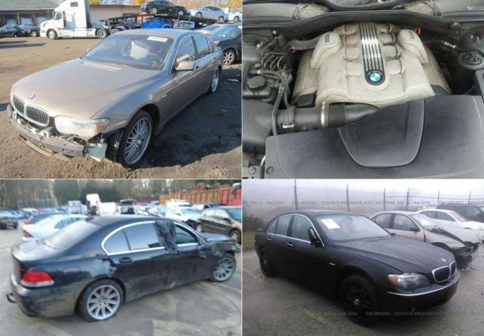 Разборка бмв 7 (Е65) BMW 7 series E65/E66