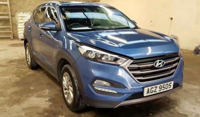 Hyundai Tucson 2017г на запчасти