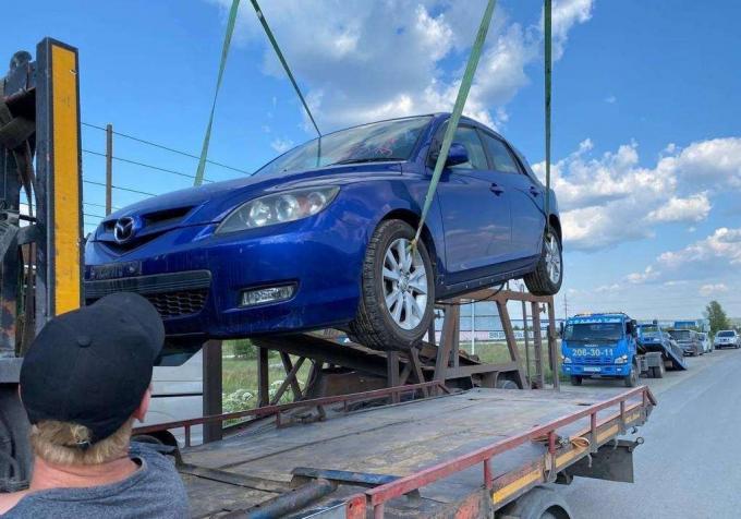 Разбор Mazda 3 BK мазда