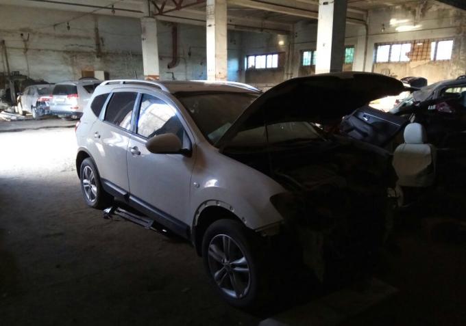 Разбор Nissan Qashqai+2 Ниссан Кашкай+2 2010 2.0