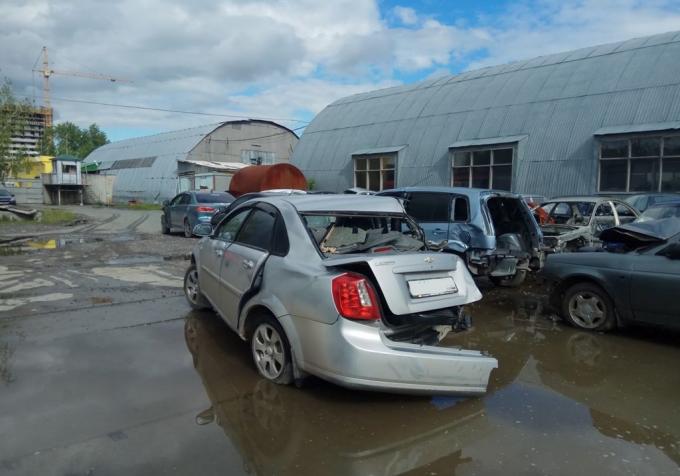 Chevrolet Lacetti 4D (автомобиль в разборе)