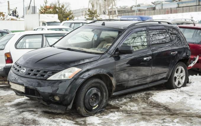 Разбор Nissan Murano 2003 Г.В. 3,5 АКПП